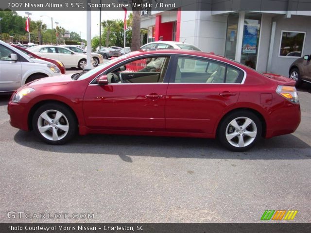 2007 Nissan Altima 3.5 SE in Sonoma Sunset Metallic