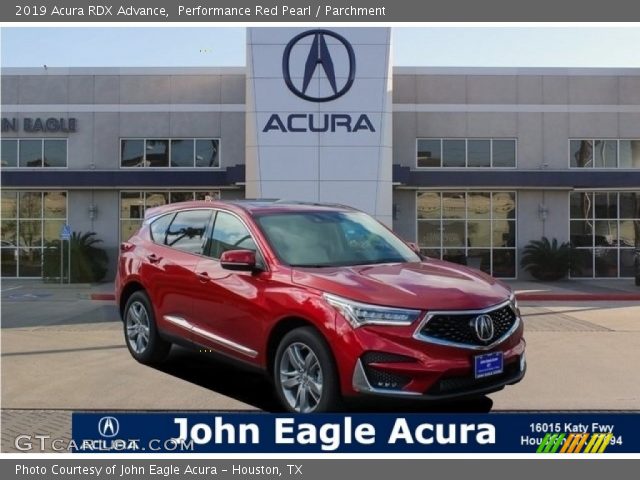 2019 Acura RDX Advance in Performance Red Pearl