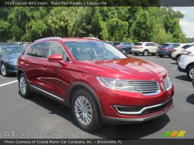 2018 Lincoln MKX Select in Ruby Red Metallic