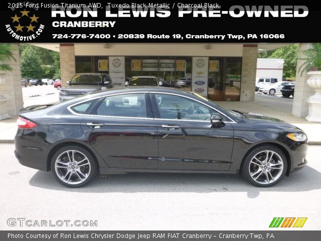 2015 Ford Fusion Titanium AWD in Tuxedo Black Metallic