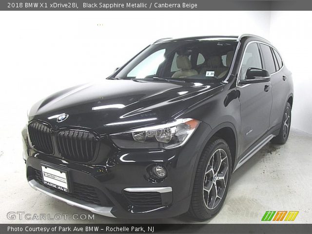 2018 BMW X1 xDrive28i in Black Sapphire Metallic