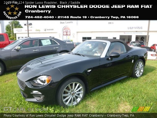 2019 Fiat 124 Spider Lusso Roadster in Black