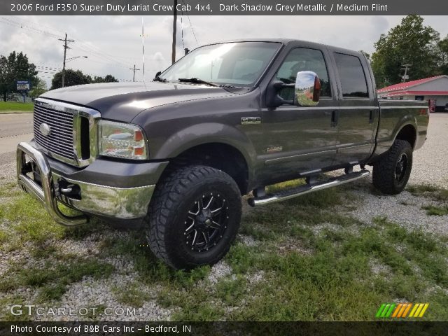 2006 Ford F350 Super Duty Lariat Crew Cab 4x4 in Dark Shadow Grey Metallic