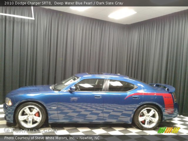 2010 Dodge Charger SRT8 in Deep Water Blue Pearl