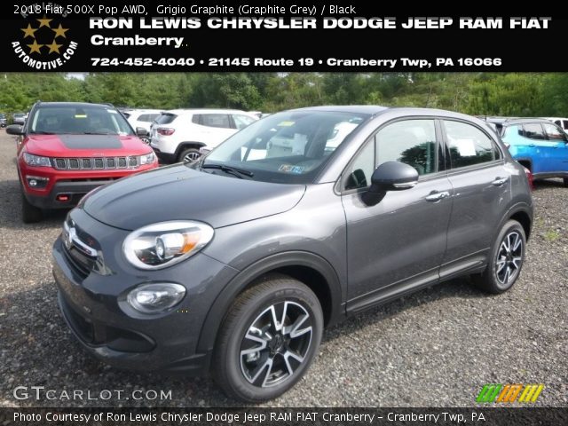 2018 Fiat 500X Pop AWD in Grigio Graphite (Graphite Grey)