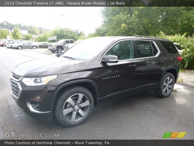 2019 Chevrolet Traverse LT AWD in Havana Brown Metallic