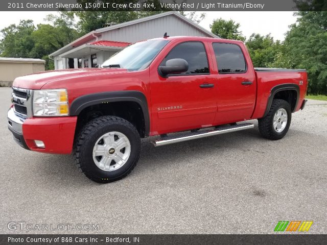 2011 Chevrolet Silverado 1500 LT Crew Cab 4x4 in Victory Red