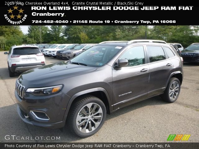 2019 Jeep Cherokee Overland 4x4 in Granite Crystal Metallic
