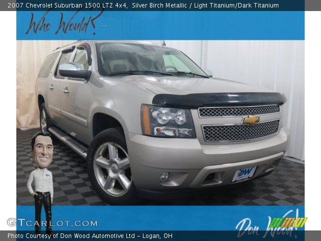 2007 Chevrolet Suburban 1500 LTZ 4x4 in Silver Birch Metallic