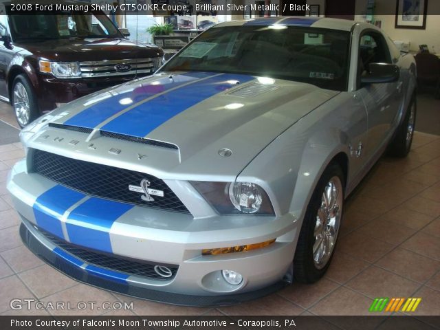 2008 Ford Mustang Shelby GT500KR Coupe in Brilliant Silver Metallic