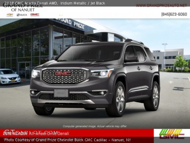 2018 GMC Acadia Denali AWD in Iridium Metallic