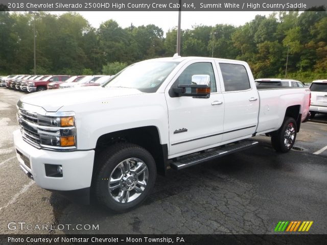2018 Chevrolet Silverado 2500HD High Country Crew Cab 4x4 in Summit White