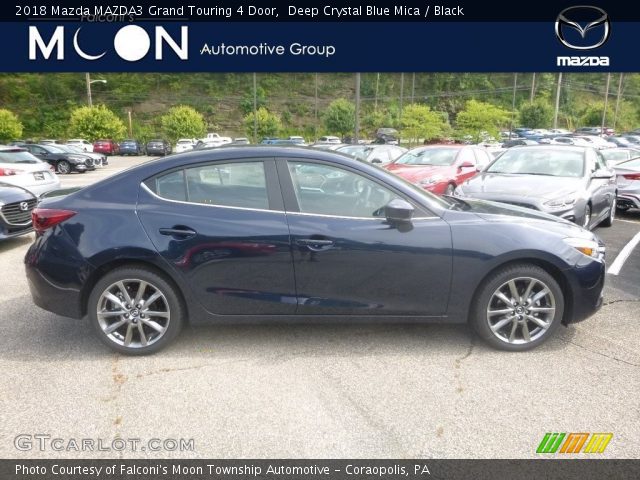 2018 Mazda MAZDA3 Grand Touring 4 Door in Deep Crystal Blue Mica