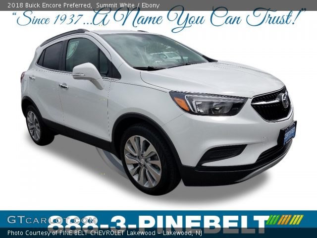 2018 Buick Encore Preferred in Summit White