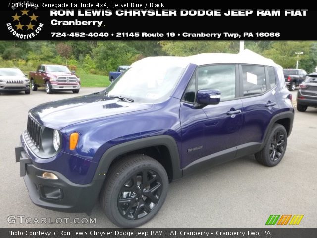 2018 Jeep Renegade Latitude 4x4 in Jetset Blue