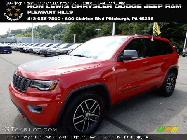 2017 Jeep Grand Cherokee Trailhawk 4x4 in Redline 2 Coat Pearl