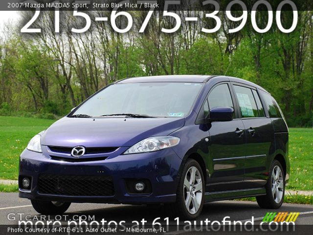 2007 Mazda MAZDA5 Sport in Strato Blue Mica