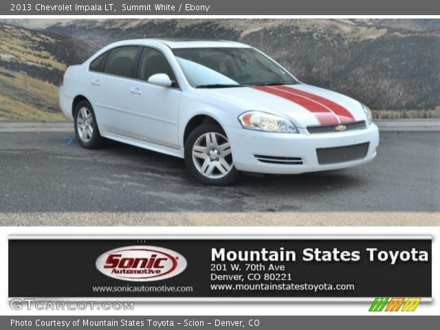 2013 Chevrolet Impala LT in Summit White