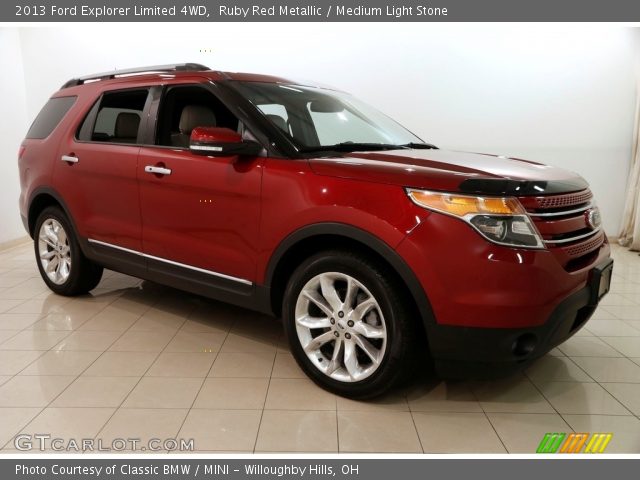 2013 Ford Explorer Limited 4WD in Ruby Red Metallic