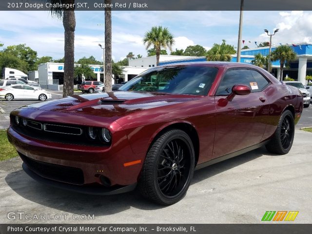 2017 Dodge Challenger SXT in Octane Red