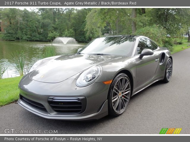 2017 Porsche 911 Turbo Coupe in Agate Grey Metallic