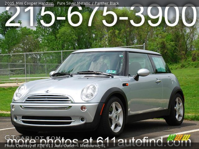 2005 Mini Cooper Hardtop in Pure Silver Metallic