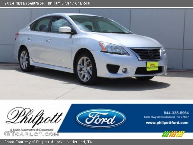 2014 Nissan Sentra SR in Brilliant Silver