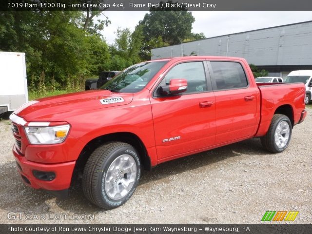 2019 Ram 1500 Big Horn Crew Cab 4x4 in Flame Red