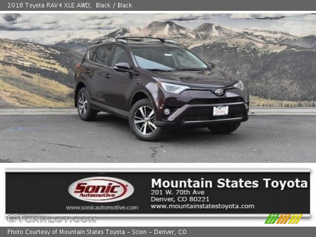 2018 Toyota RAV4 XLE AWD in Black