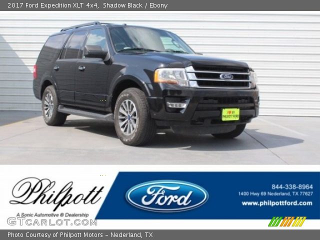 2017 Ford Expedition XLT 4x4 in Shadow Black