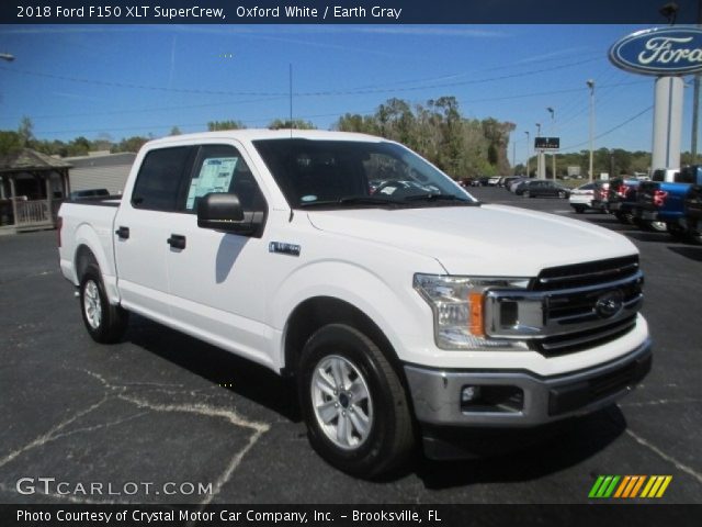 2018 Ford F150 XLT SuperCrew in Oxford White