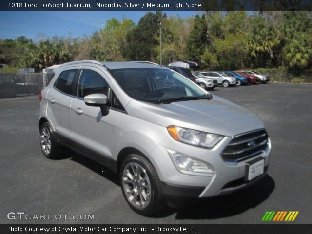 2018 Ford EcoSport Titanium in Moondust Silver
