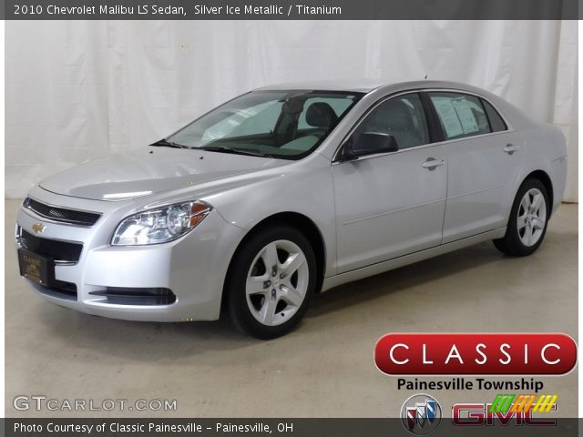 2010 Chevrolet Malibu LS Sedan in Silver Ice Metallic