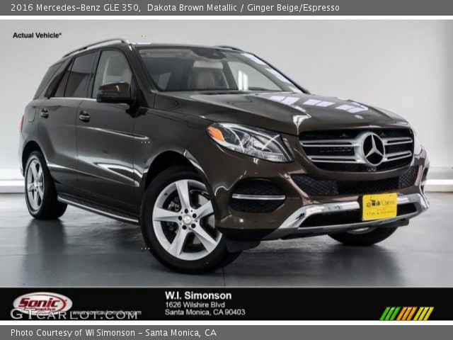 2016 Mercedes-Benz GLE 350 in Dakota Brown Metallic