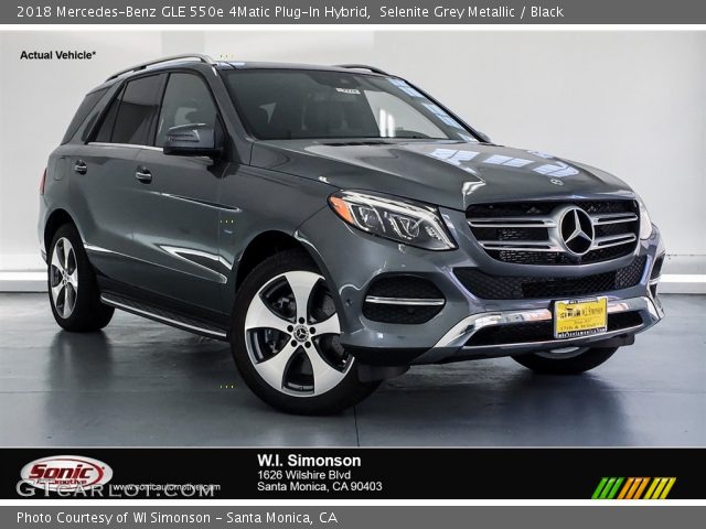 2018 Mercedes-Benz GLE 550e 4Matic Plug-In Hybrid in Selenite Grey Metallic