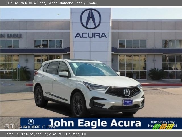 2019 Acura RDX A-Spec in White Diamond Pearl