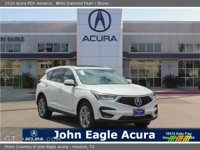 2019 Acura RDX Advance in White Diamond Pearl