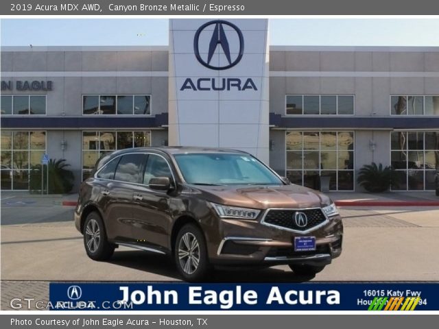 2019 Acura MDX AWD in Canyon Bronze Metallic