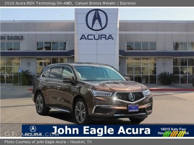 2019 Acura MDX Technology SH-AWD in Canyon Bronze Metallic