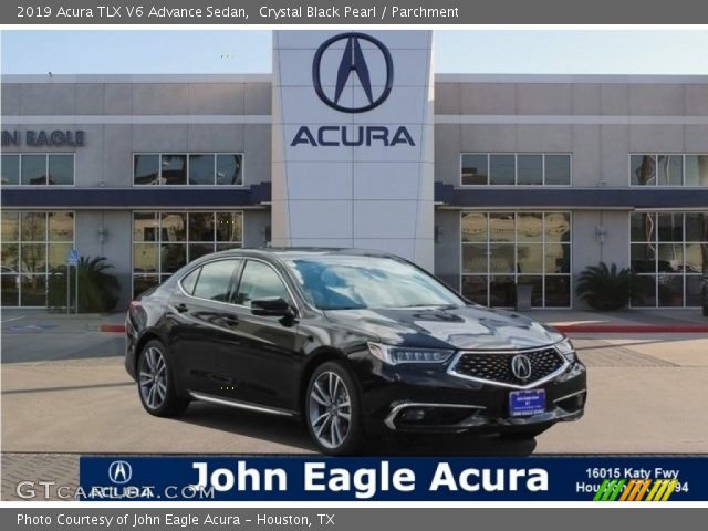 2019 Acura TLX V6 Advance Sedan in Crystal Black Pearl