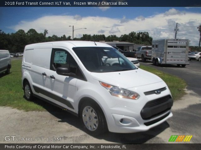 2018 Ford Transit Connect XLT Van in Frozen White