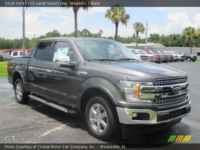 2018 Ford F150 Lariat SuperCrew in Magnetic
