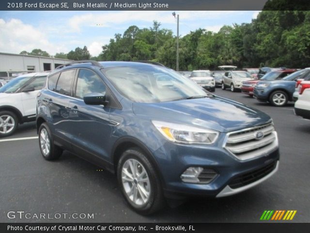 2018 Ford Escape SE in Blue Metallic