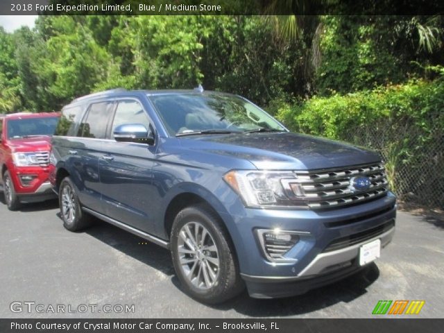 2018 Ford Expedition Limited in Blue
