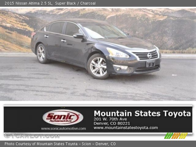 2015 Nissan Altima 2.5 SL in Super Black