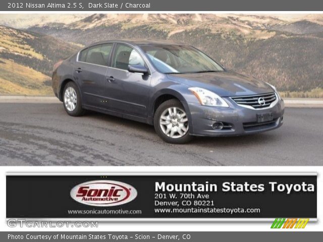 2012 Nissan Altima 2.5 S in Dark Slate