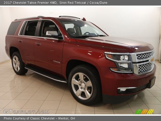 2017 Chevrolet Tahoe Premier 4WD in Siren Red Tintcoat