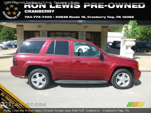 2009 Chevrolet TrailBlazer LT 4x4 in Red Jewel