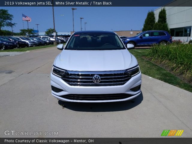 2019 Volkswagen Jetta SEL in White Silver Metallic