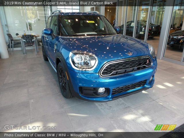 2019 Mini Countryman Cooper S All4 in Island Blue